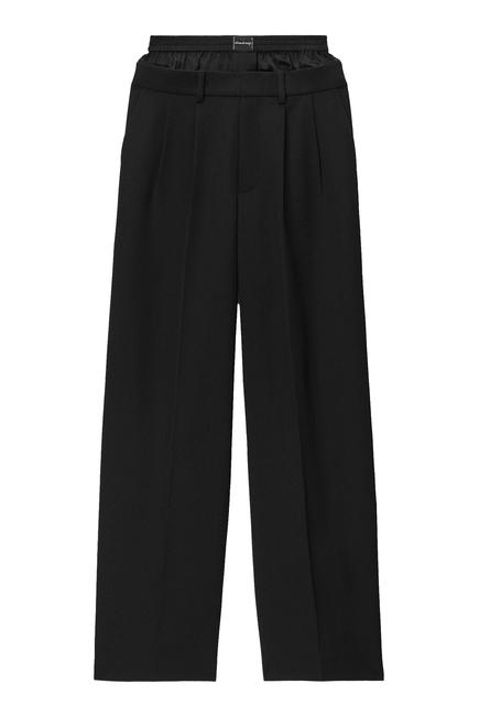 Low Rise Tailored Pants